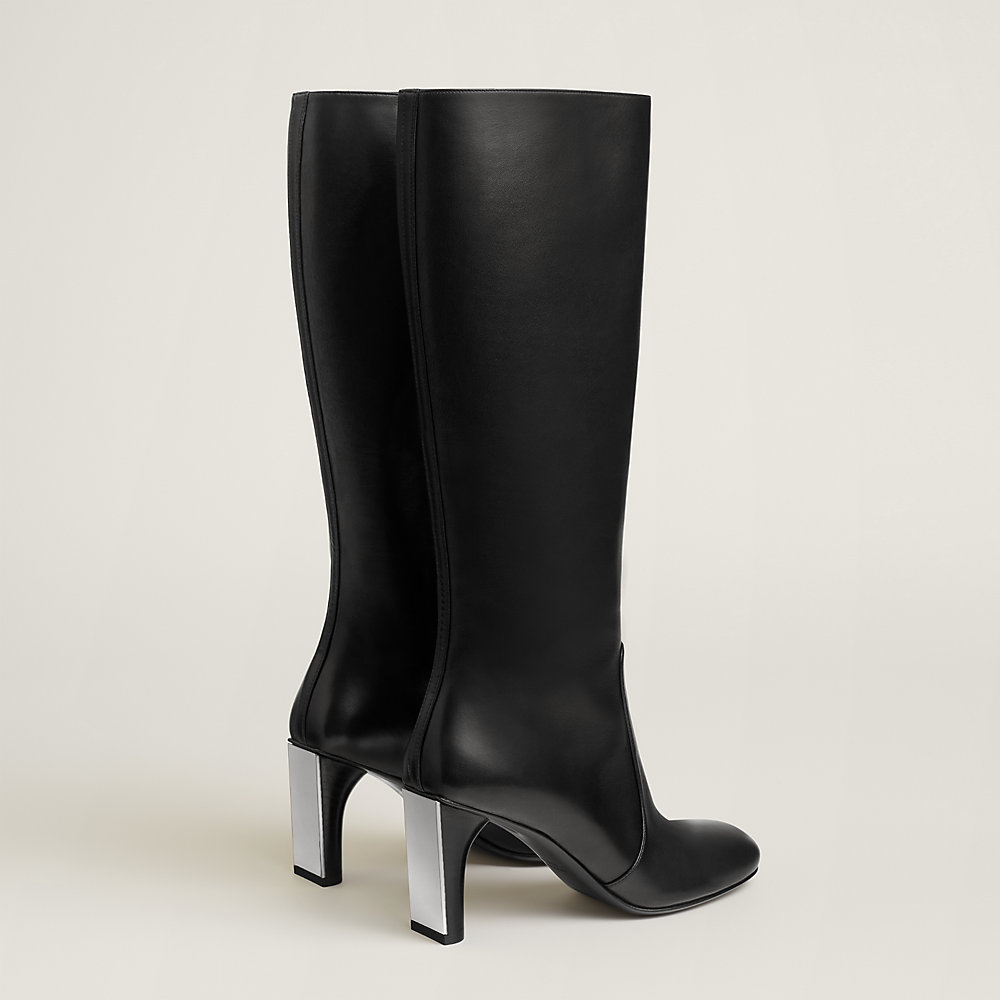 Bota Louisa 80 - Preto | Hermès Brasil